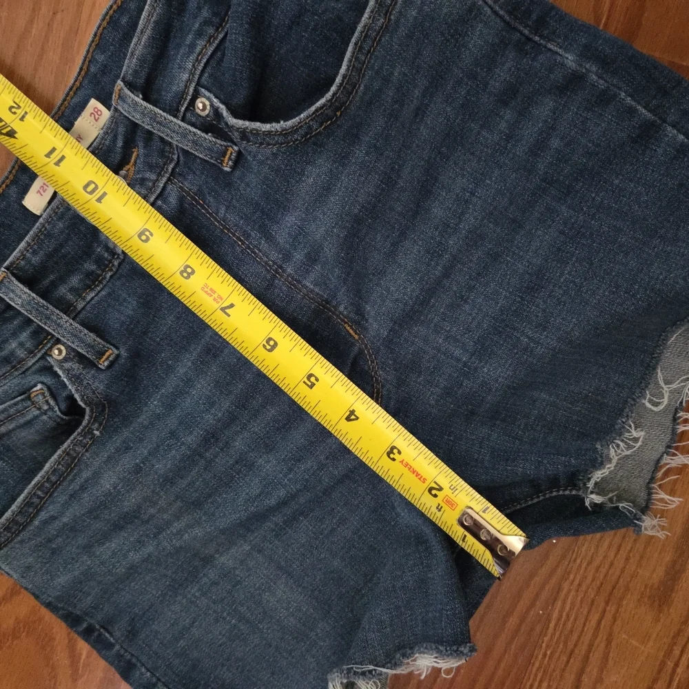 Classic‎ Blue Denim Cutoff Shorts